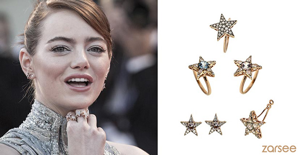 جواهرات ستاره ای اما استون (Emma Stone)